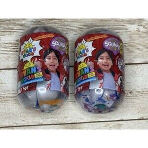 RYAN'S WORLD Mini Mystery Egg, Includes 4 Surprise Mystery Toys Inside NEW!